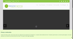 Desktop Screenshot of fattoremamma.com